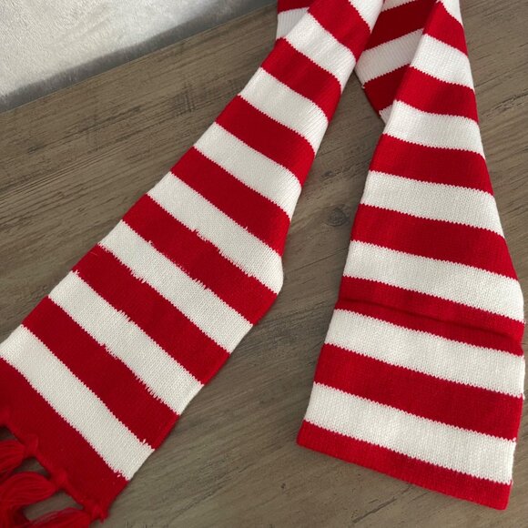 Lots a Lites Novelty Flashing Lights Scarf Christmas Tree Fringe - Picture 3 of 9